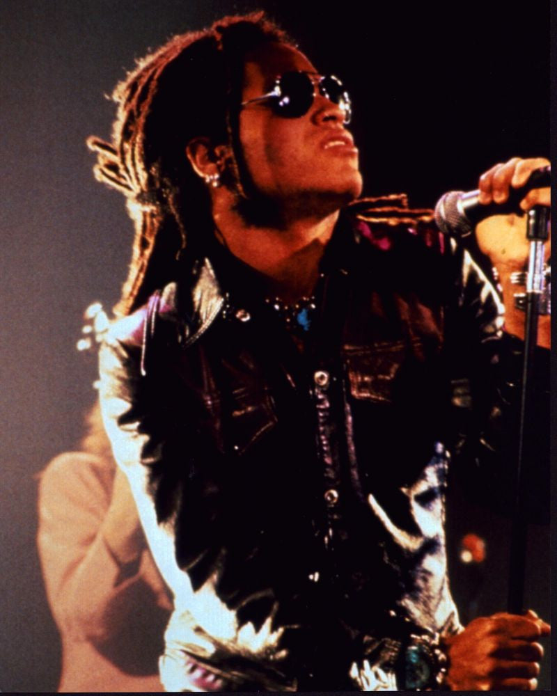 Lenny Kravitz On Stage in Sunglasses Photo Print - 8x10