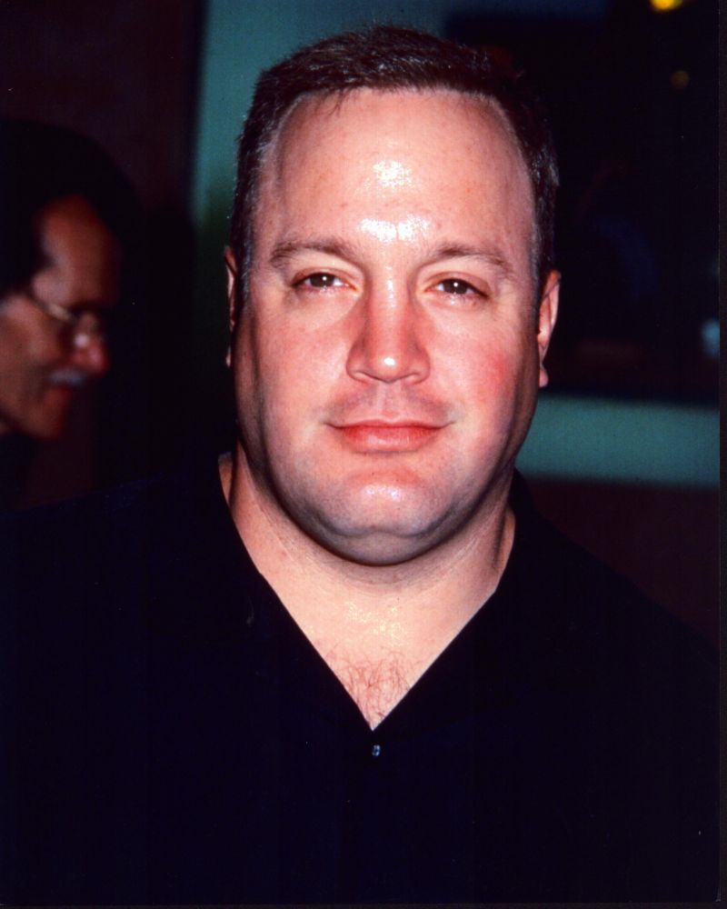 Kevin James In Black Top Photo Print, vibrant photo of the comedian.