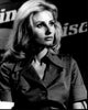 Jill Ireland Button Down Black and White Photo Print