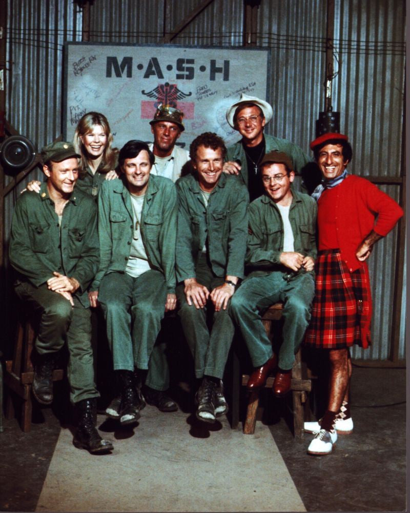 Cast On M*A*S*H Laughing Photo Print - Multiple Sizes Available