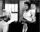 Bonnie and Clyde black and white photo print featuring Faye Dunaway and Warren Beatty.