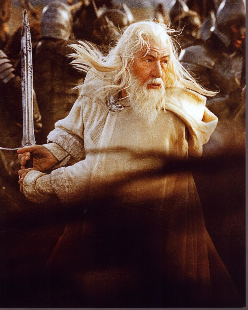 Ian McKellen as Gandalf in The Lord of the Rings: The Return of the King Photo Print