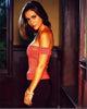 Alyssa Milano Off Shoulder Pink Top Photo Print - 8x10