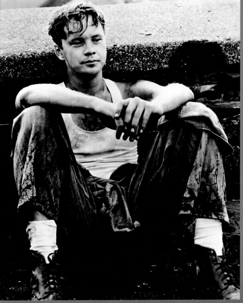 Tim Robbins Black and White Photo Print from The Shawshank Redemption