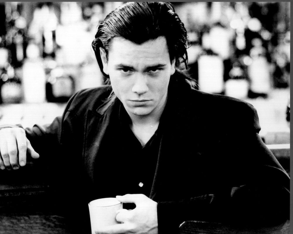 River Phoenix Black and White Photo Print from 'The Thing Called Love' - 8x10