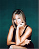 Barbra Streisand Portrait Photo Print with Green Background
