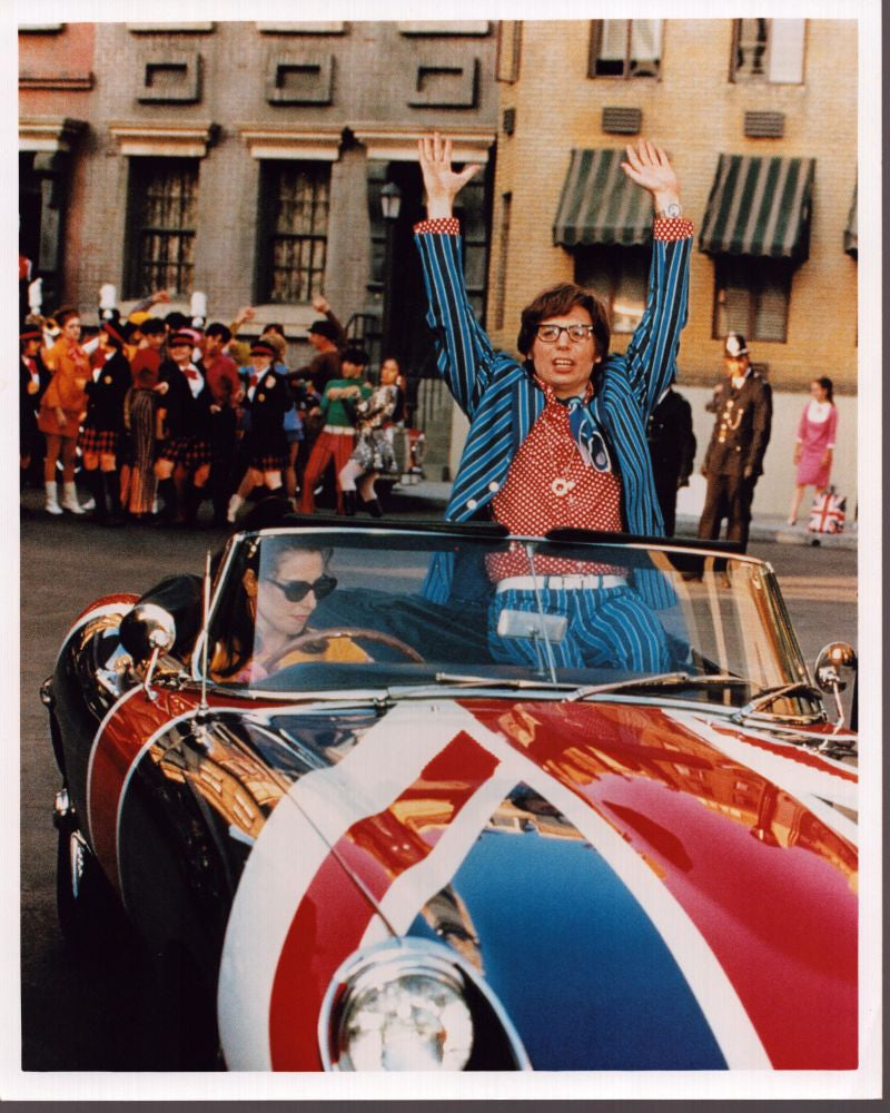 Mike Myers in Blue Striped Suit - Austin Powers Photo Print