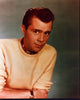 Dirk Bogarde in yellow sweater photo print, arms crossed