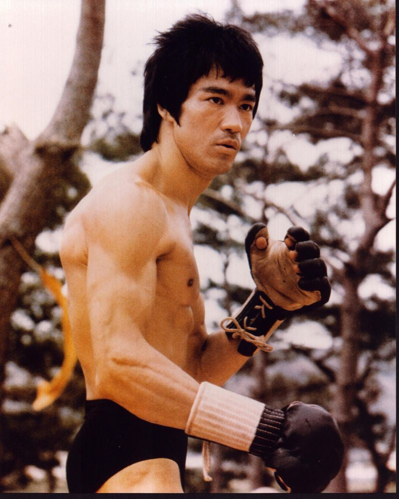 Bruce Lee Enter The Dragon Photo Print - Boxing Gloves (8x10)