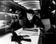 Black and white photo print of Gary Oldman in Air Force One