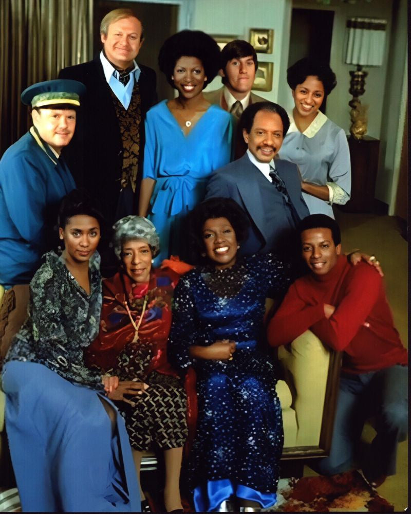 Cast of The Jeffersons Photo Print - 8x10