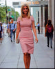 Ivanka Trump Walking in Pink Dress Photo Print