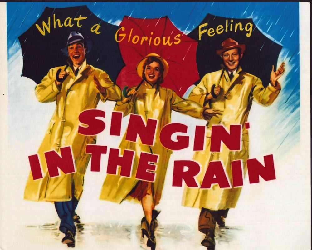 Singin' In The Rain Horizontal Photo Print - Movie Poster