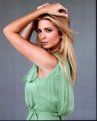 Ivanka Trump Photo Print - Arms Up in Green Top (8x10)