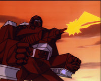 Warpath in Transformers photo print featuring the iconic Autobot.