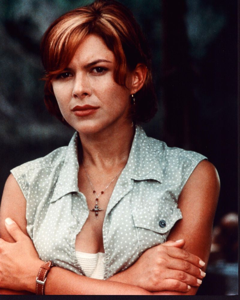 Kari Wuhrer in Green Top - Anaconda Photo Print 8x10