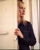 Patricia Arquette wearing a denim jacket photo print