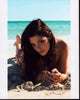 Ashley Greene beach photo print, vibrant summer decor