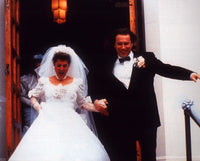 Nia Vardalos and John Corbett exiting church photo print from My Big Fat Greek Wedding
