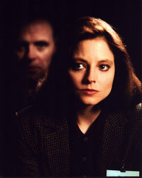 Jodie Foster & Anthony Hopkins Photo Print from The Silence of the Lambs
