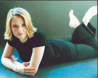 Jodie Foster Photo Print in Black - Laying on Floor (8x10)