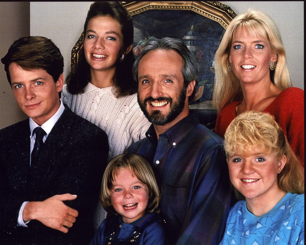 Family Ties Cast Photo Print - 8x10 Size