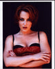 Gillian Anderson Photo Print - Black Bra & Red Top (8x10)