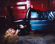 Lady Gaga Latex Suit Photo Print - Laying Off Couch (8x10)