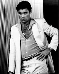 Steven Bauer Scarface Black and White Photo Print - 8x10