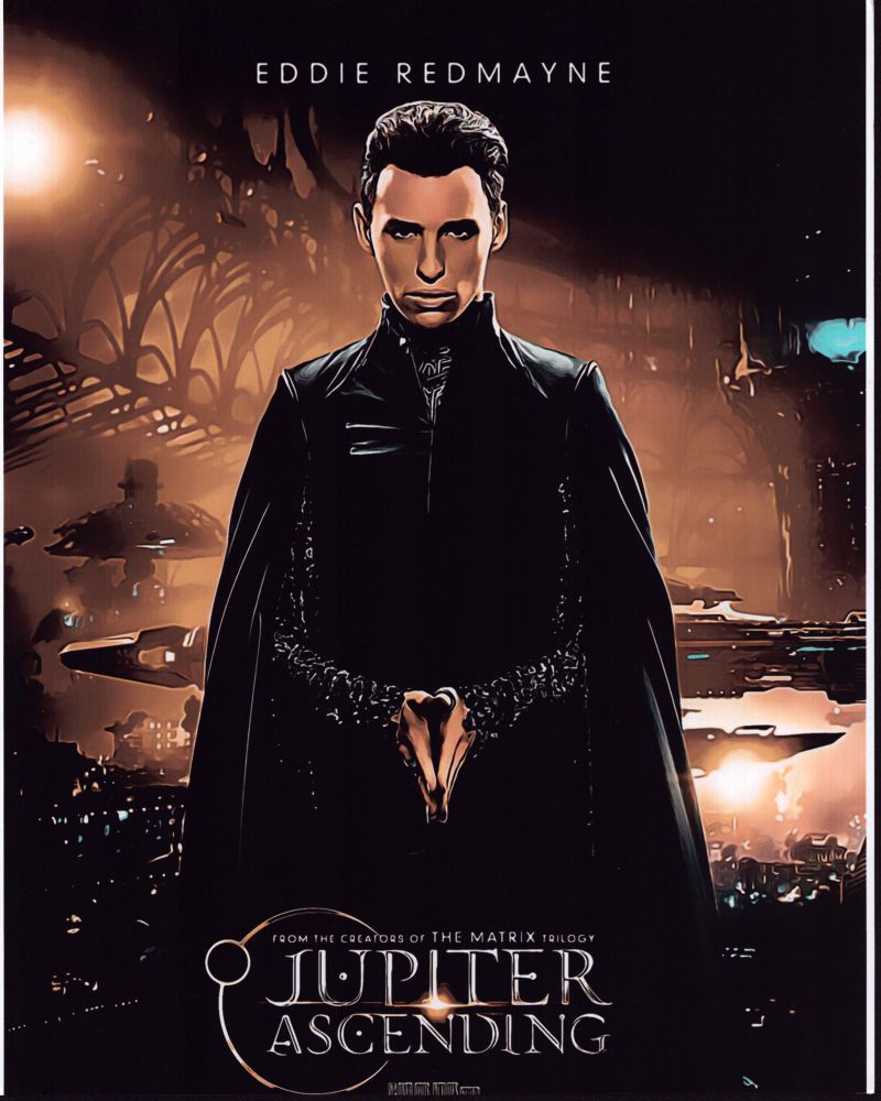 Eddie Redmayne Jupiter Ascending Promo Poster Photo Print