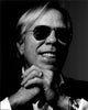 Tommy Hilfiger Close-Up in Sunglasses Black and White Photo Print