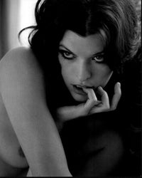 Milla Jovovich Biting Finger Photo Print - 8x10