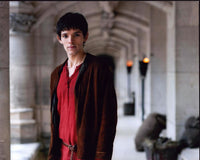Colin Morgan as Merlin in Red Tunic Photo Print