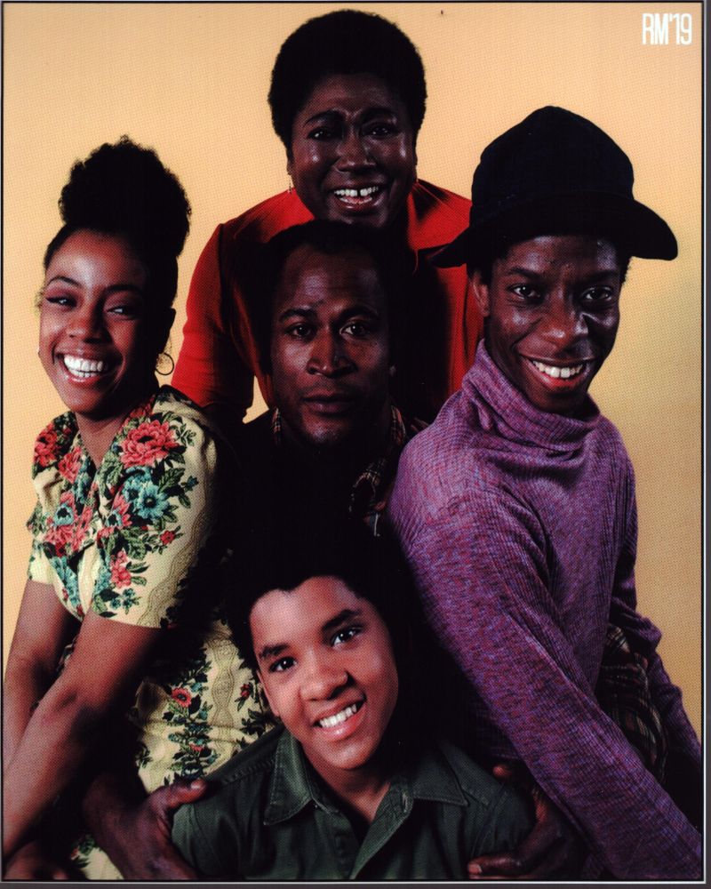 Good Time Cast Photo Print on Yellow Background