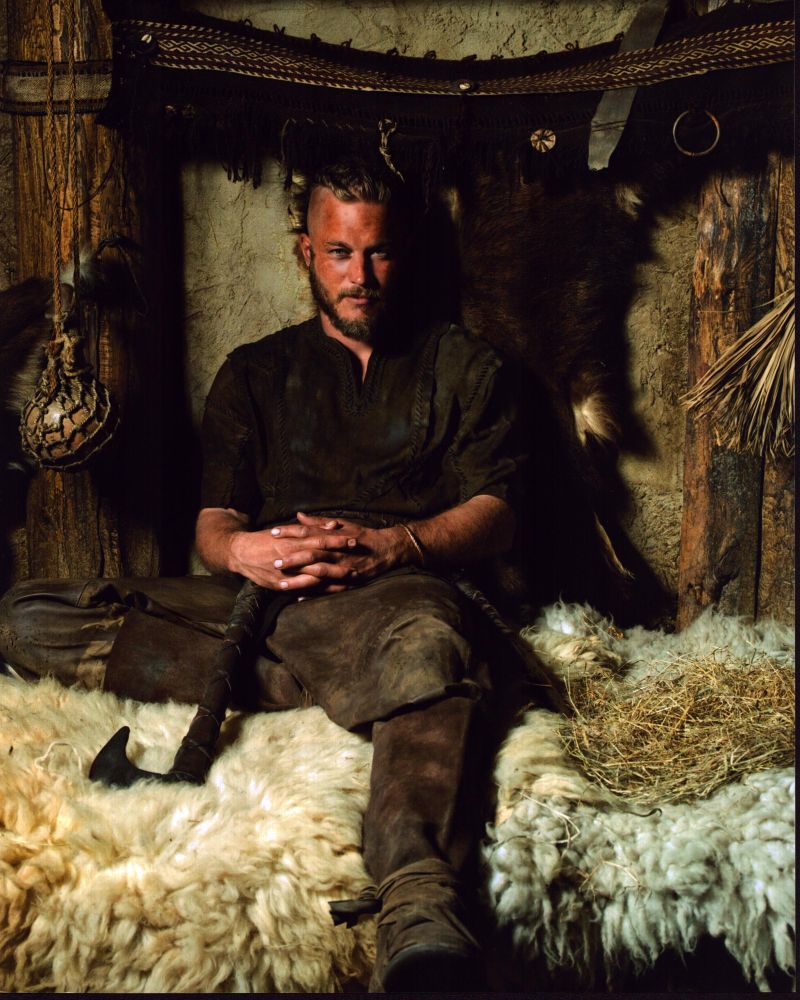 Travis Fimmel as Ragnar Lothbrok photo print from Vikings.