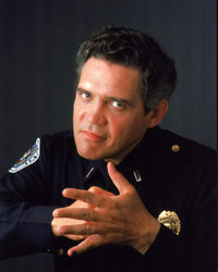 G.W. Bailey Making Fist photo print from Police Academy