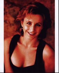 Gabrielle Carteris photo print in black tank top
