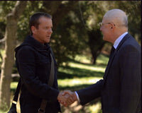 Kiefer Sutherland and Jude Ciccolella in 24 Photo Print