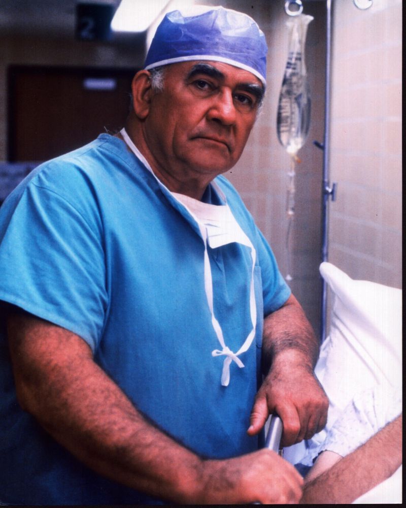 Edward Asner in Scrubs Photo Print