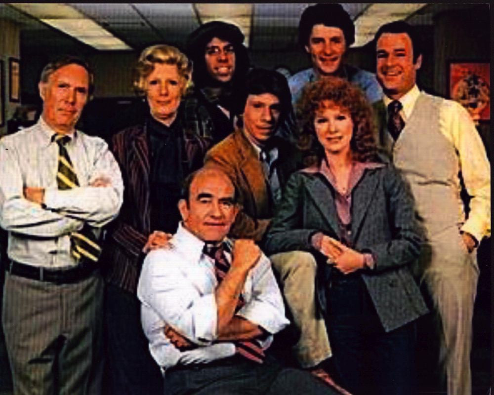Lou Grant Cast Photo Print - Classic TV Show Memorabilia (8x10)