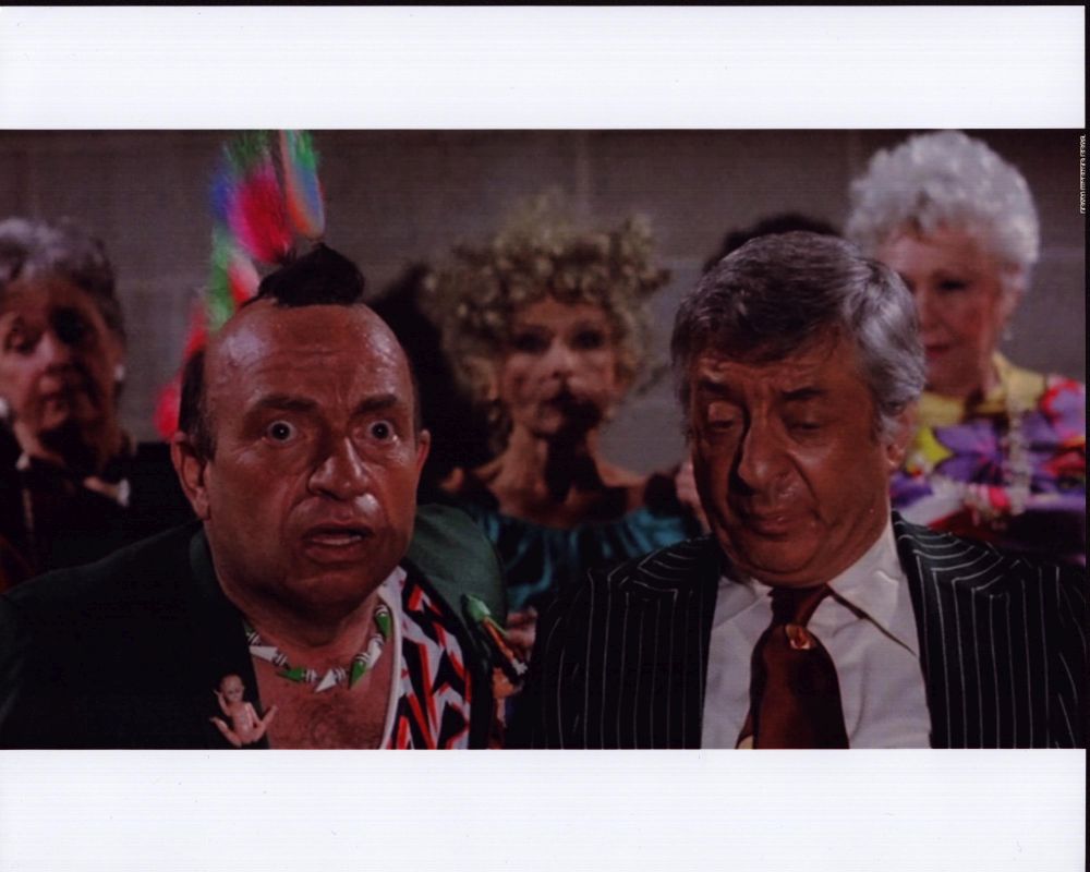Lou Cutell and Monte Landis in Pee-Wee's Big Adventure photo print.