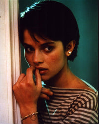 Nastassja Kinski Leaning on Wall in Cat People Photo Print
