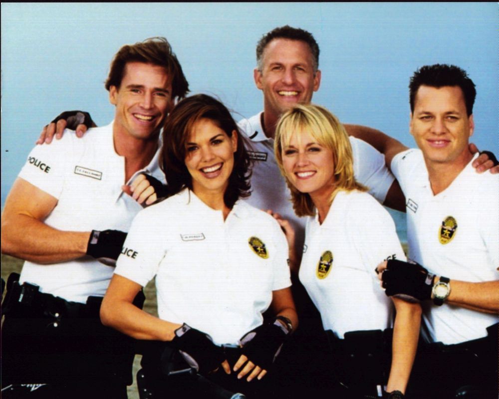 Pacific Blue Group Shot Photo Print showcasing teamwork and unity.
