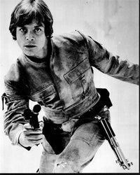 Mark Hamill Star Wars Black and White Photo Print (8x10)