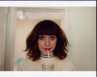 Noël Wells Drinking With Straw Photo Print - playful photography