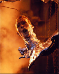 Robert Patrick melted head scene photo print from Terminator 2: Judgment Day.