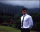 Christopher Sean Wearing Tie On Hillside Photo Print