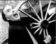 Black and white photo print of Christopher Lee as Dracula in A.D. 1972.