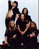 Aerosmith Group In Black Photo Print showcasing iconic rock band