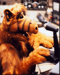 Alf Talking Into Intercom Photo Print - 8x10 Size